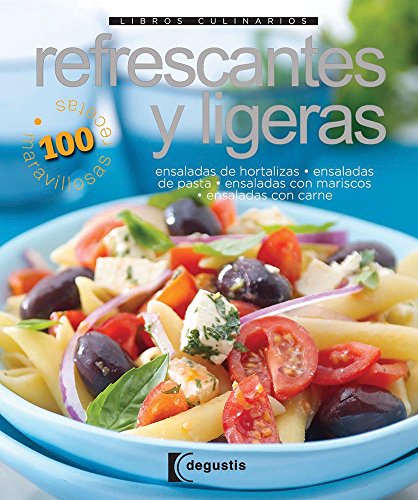 Beispielbild fr Refrescantes y ligeras / Cool & Fresh: Ensaladas de hortalizas, Ensaladas de pasta, Ensaladas con mariscos, Ensaladas de carne, Ensaladas de fruta / . / Culinary Notebooks) (Spanish Edition) zum Verkauf von Better World Books: West