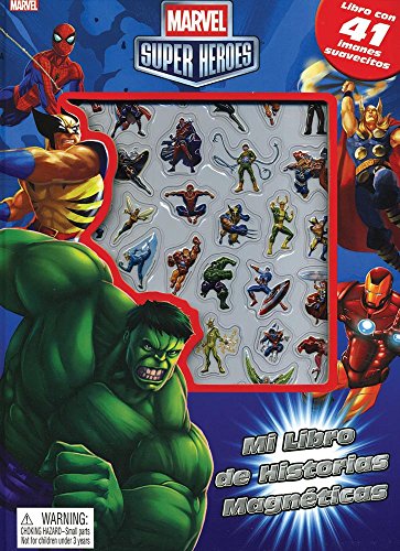 Stock image for Marvel Super Heroes (Mi Libro De Historias Magnticas / Bubble Magnet Book) (. for sale by Iridium_Books