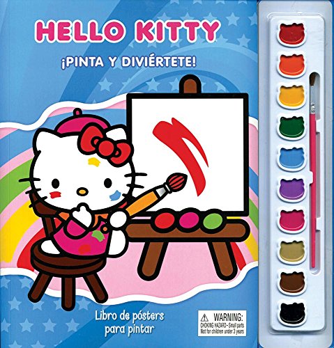 Imagen de archivo de LIBROS DE POSTERS PARA PINTAR: PINTA Y DIVIERTETE CON HELLO KITTY [Paperback]. a la venta por Iridium_Books