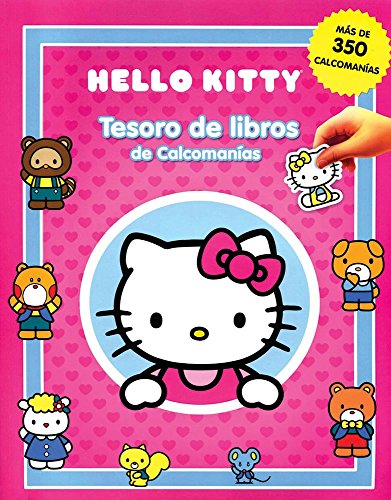 9786074049299: TESORO DE LIBROS DE CALCOMANIAS: HELLO KITTY