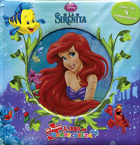 Stock image for La Sirenita / The Little Mermaid: Disney Junior Mi Primer Libro De Rompecabez. for sale by Iridium_Books