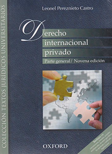 Stock image for DERECHO INTERNACIONAL PRIVADO PARTE GPEREZNIETO CASTRO, LEONEL for sale by Iridium_Books
