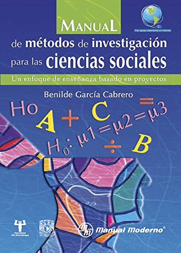 9786074480115: MANUAL DE METODOS DE INVESTIGACION PARA LAS CIENCIAS SOCIALES. UN ENFOQUE DE ENSEANZA BASADO EN PROYECTOS