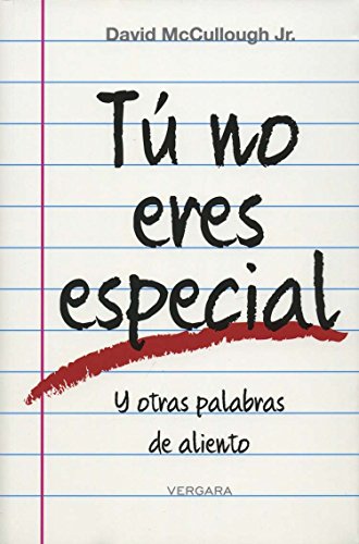 Stock image for T no eres especial / You Are Not Special (Spanish Edition) for sale by Iridium_Books