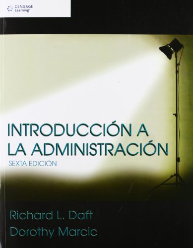 Imagen de archivo de Introduccion a la administracion/ Understanding Management (Spanish Edition) a la venta por GoldenWavesOfBooks