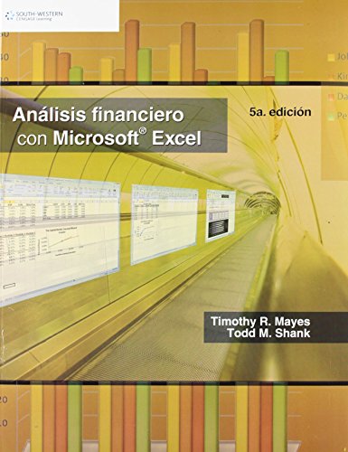 9786074811575: ANALISIS FINANCIERO CON MICROSOFT EXCEL 5?ED (ADMINISTRACION)