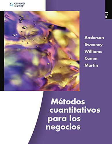 Metodos Cuantitativos para los Negocios (Spanish Edition) (9786074814989) by ANDERSON, DAVID