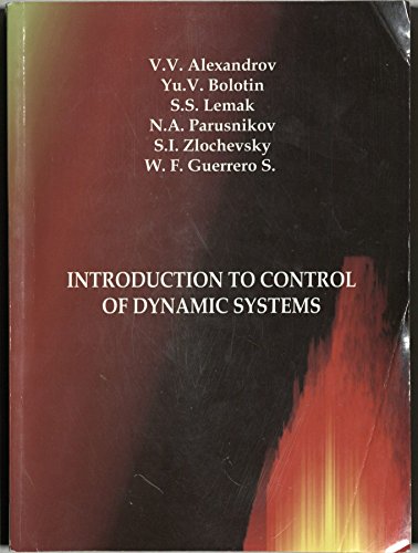 Imagen de archivo de Introduction to Control of Dynamic Systems a la venta por Iridium_Books