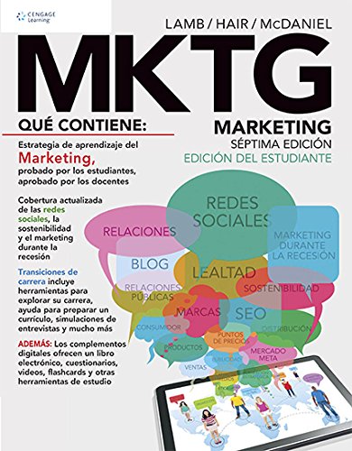 Imagen de archivo de *mktg Marketing (7ma.edicion), De Lamb, Charles W. Editorial Cengage Learning, Tapa Blanda En Espaol, 2014 a la venta por Juanpebooks