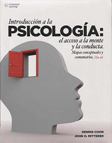 9786075220260: Introduccin a la psicologa: el acceso a la mente y la conducta: Mapas conceptuales y comentarios