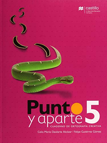 Imagen de archivo de PUNTO Y APARTE 5. CUADERNO DE ORTOGRAFIA CREATIVA a la venta por Iridium_Books