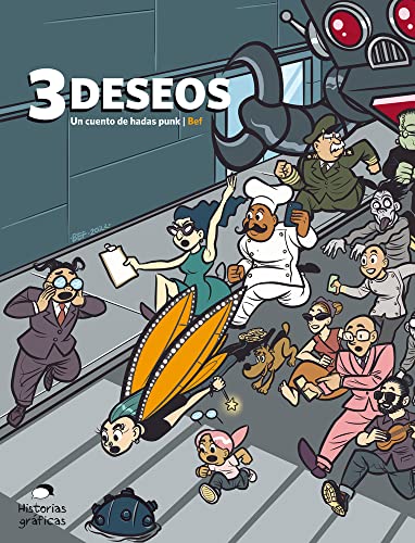 Imagen de archivo de 3 deseos: Un cuento de hadas punk (Spanish Edition) a la venta por Lakeside Books