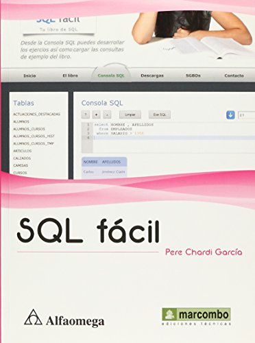 Imagen de archivo de Sql Fcil, De Pere Chardi. Editorial Alfaomega, Tapa Blanda En Espaol, 2014 a la venta por Libros del Mundo