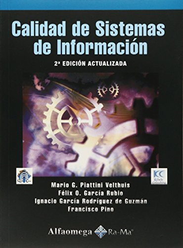 Stock image for CALIDAD DE SISTEMAS DE INFORMACION (Spanish Edition) for sale by Iridium_Books