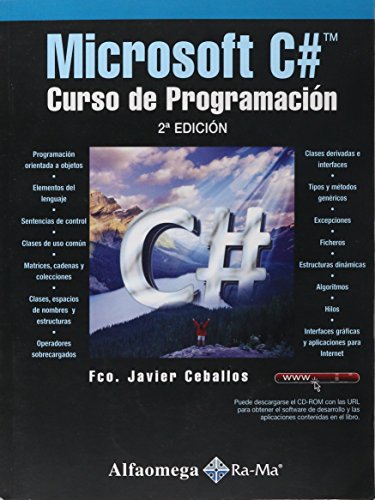 Beispielbild fr Libro T cnico Microsoft C# - Curso De Programaci n - 2 Ed. zum Verkauf von Libros del Mundo