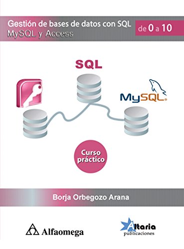 Imagen de archivo de Gestin De Bases De Datos Con SQL, MySQL Y Access Curso Prctico - De 0 a 10 . a la venta por Iridium_Books