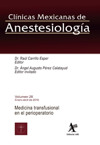 9786077411666: Medicina transfusional en el perioperatorio (Spanish Edition)