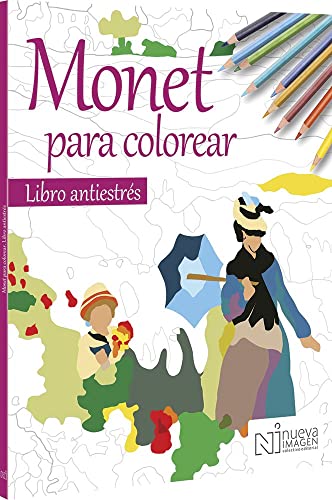 Stock image for Monet para Colorear (Spanish and English Edition) for sale by GF Books, Inc.