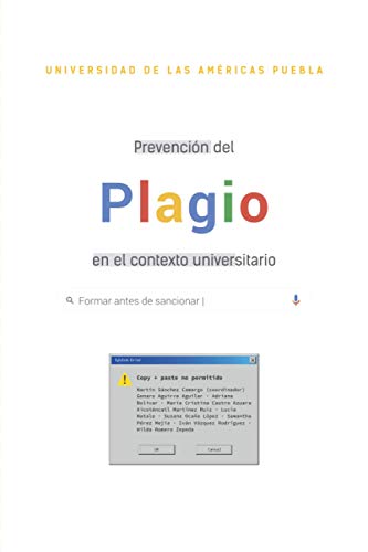Beispielbild fr Prevencin del plagio en el contexto universitario: Formar antes de sancionar (Spanish Edition) zum Verkauf von Books Unplugged