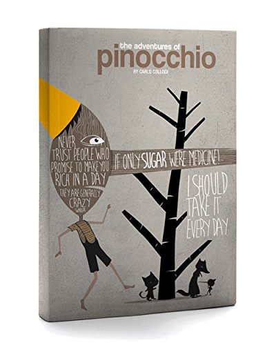 9786082211138: The Adventures Of Pinocchio Hardcover Journal