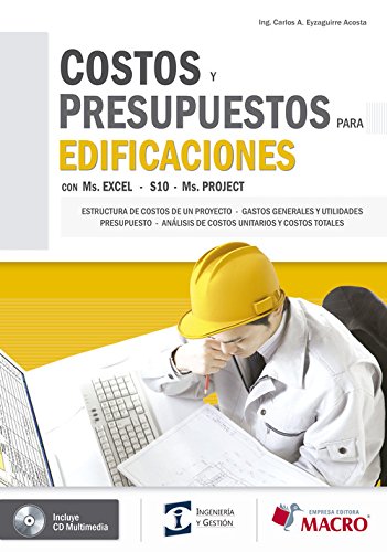 Imagen de archivo de Costos y Presupuestos para Edifi caciones con Excel 2010 - S a la venta por Moshu Books