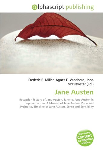 9786130095222: Jane Austen