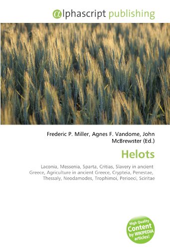 9786130295332: Helots