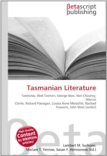 Beispielbild fr Tasmanian Literature zum Verkauf von Buchpark