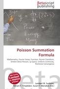 Poisson Summation Formula - Lambert M. Surhone