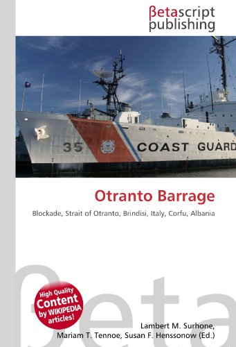 Otranto Barrage - Lambert M. Surhone