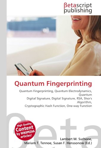 Quantum Fingerprinting - Lambert M. Surhone