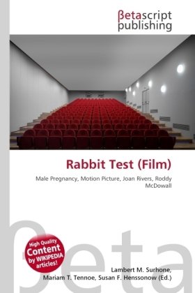 Rabbit Test (Film) (Paperback) - Lambert M. Surhone, Miriam T. Timpledon, Susan F. Marseken
