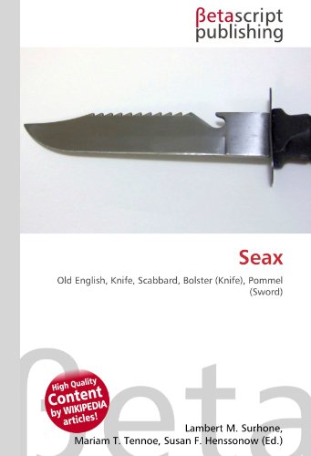 Stock image for Seax for sale by Buchpark