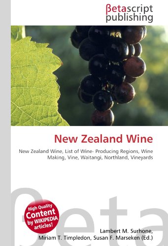 9786130502102: New Zealand Wine
