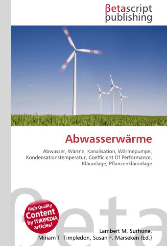 Stock image for Abwasserwrme for sale by Buchpark