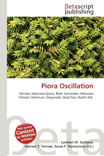 Stock image for Piora Oscillation for sale by Reuseabook