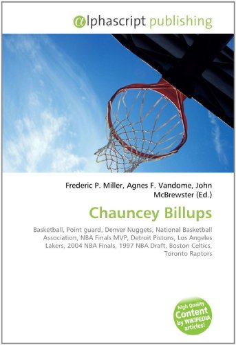 9786130627850: Chauncey Billups