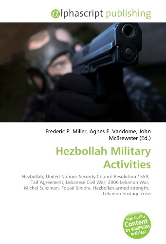 Stock image for Hezbollah Military Activities for sale by PsychoBabel & Skoob Books