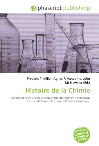 Beispielbild fr Histoire de La Chimie zum Verkauf von Buchpark