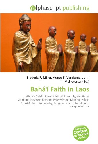 Beispielbild fr Baha'i Faith in Laos zum Verkauf von Buchpark