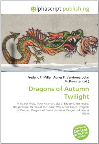 9786130740641: Dragons of Autumn Twilight