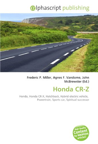 Beispielbild fr Honda Cr-Z zum Verkauf von Buchpark