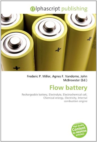 9786130781750: Flow battery
