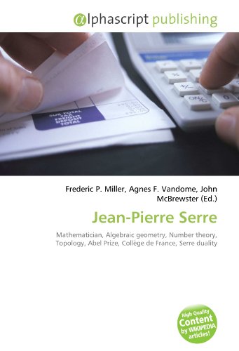 9786130796235: Jean-Pierre Serre