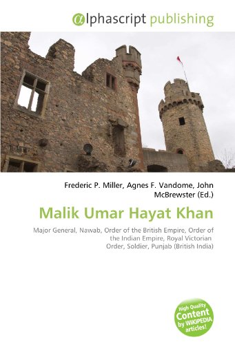 9786130816353: Malik Umar Hayat Khan