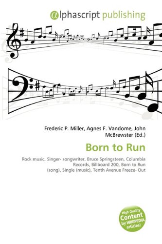 9786130869595: Born to Run