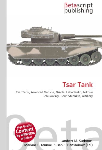 Tsar Tank - Lambert M. Surhone