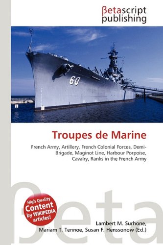 Troupes De Marine (Paperback)