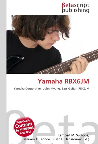 Stock image for Yamaha Rbx6jm for sale by Buchpark