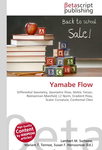 Beispielbild fr Yamabe Flow zum Verkauf von Buchpark